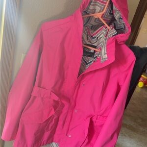 The North Face Fuchsia Hooded Jacket